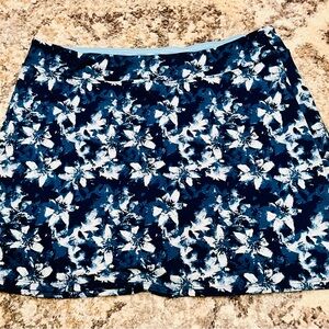 Tranquility by Colorado Clothing Floral Blue Skort